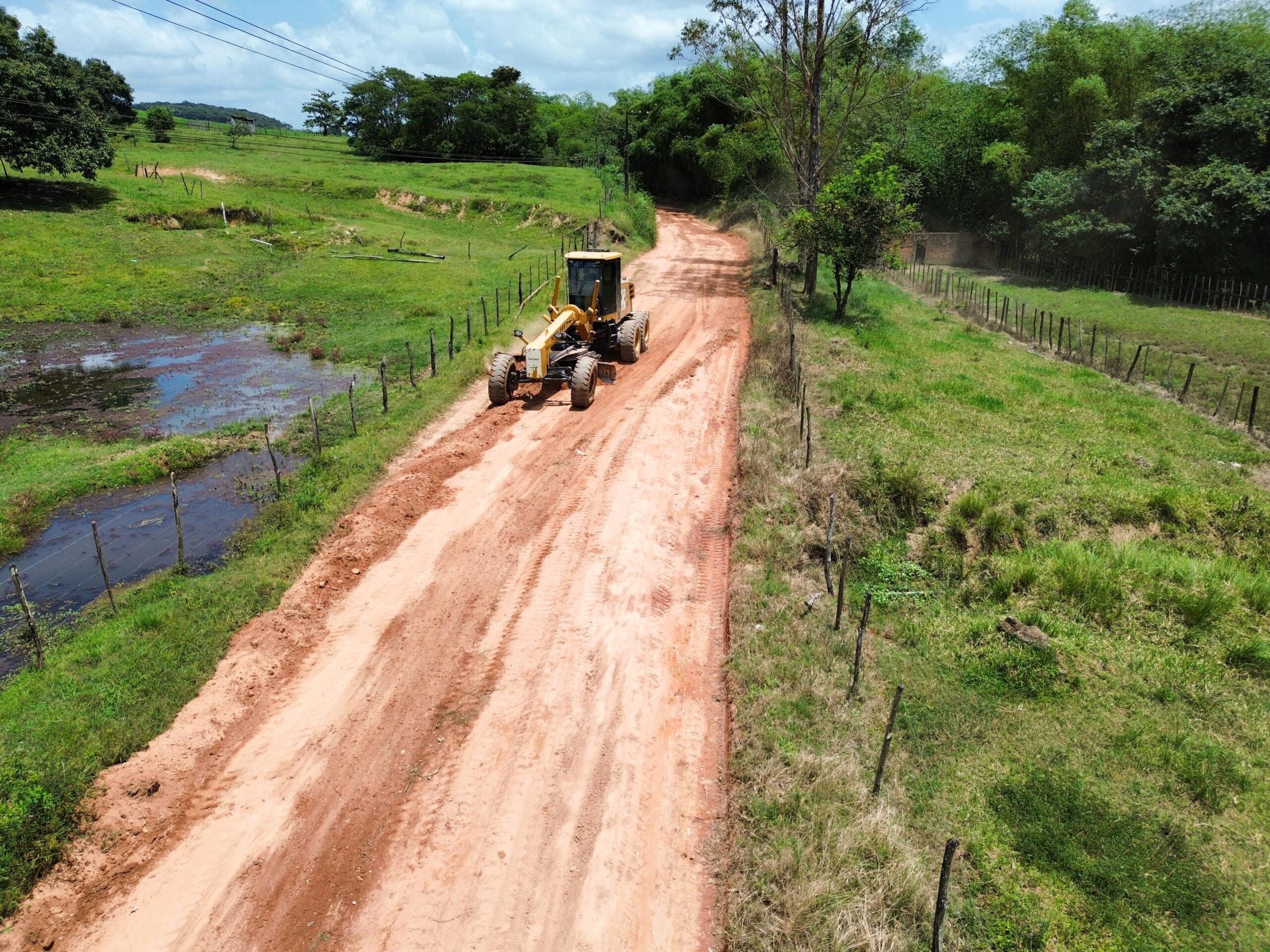 Prefeitura realiza maior obra de recuperação das estradas rurais