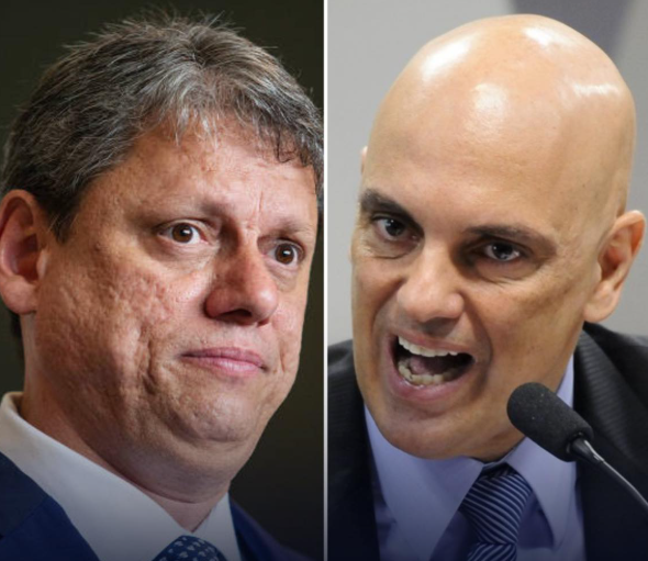 PT solicita a Moraes investigação contra Tarcísio após declaração sobre “tirania”