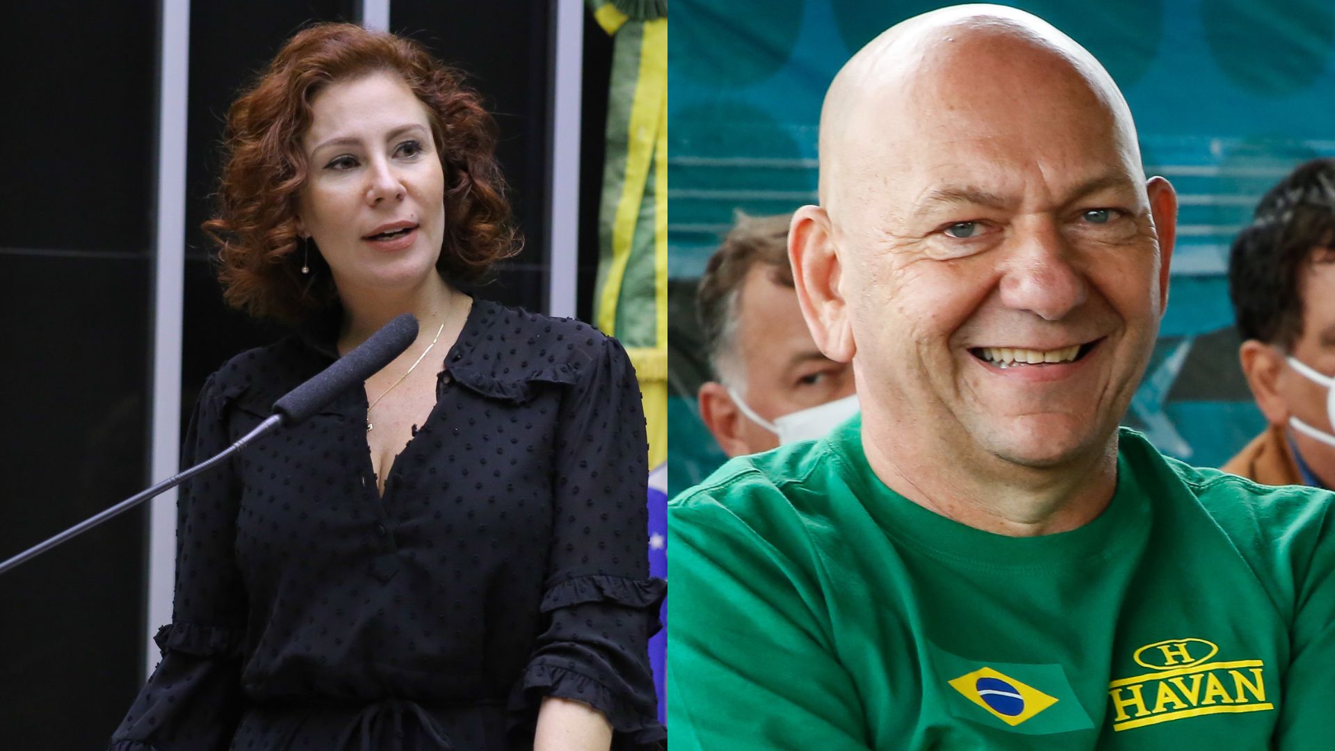 Luciano Hang enviou R$ 5 mil a Carla Zambelli enquanto deputada estava fora do país