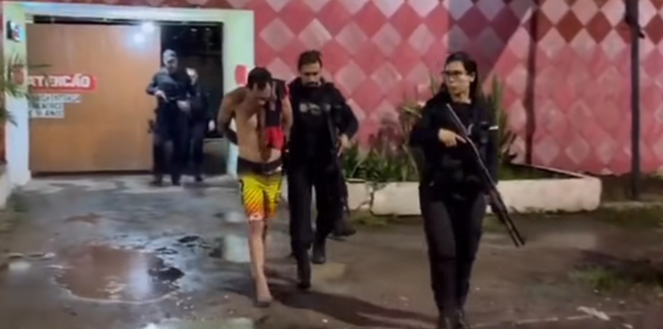Mais um fugitivo do Baldomero Cavalcante é preso após denúncia