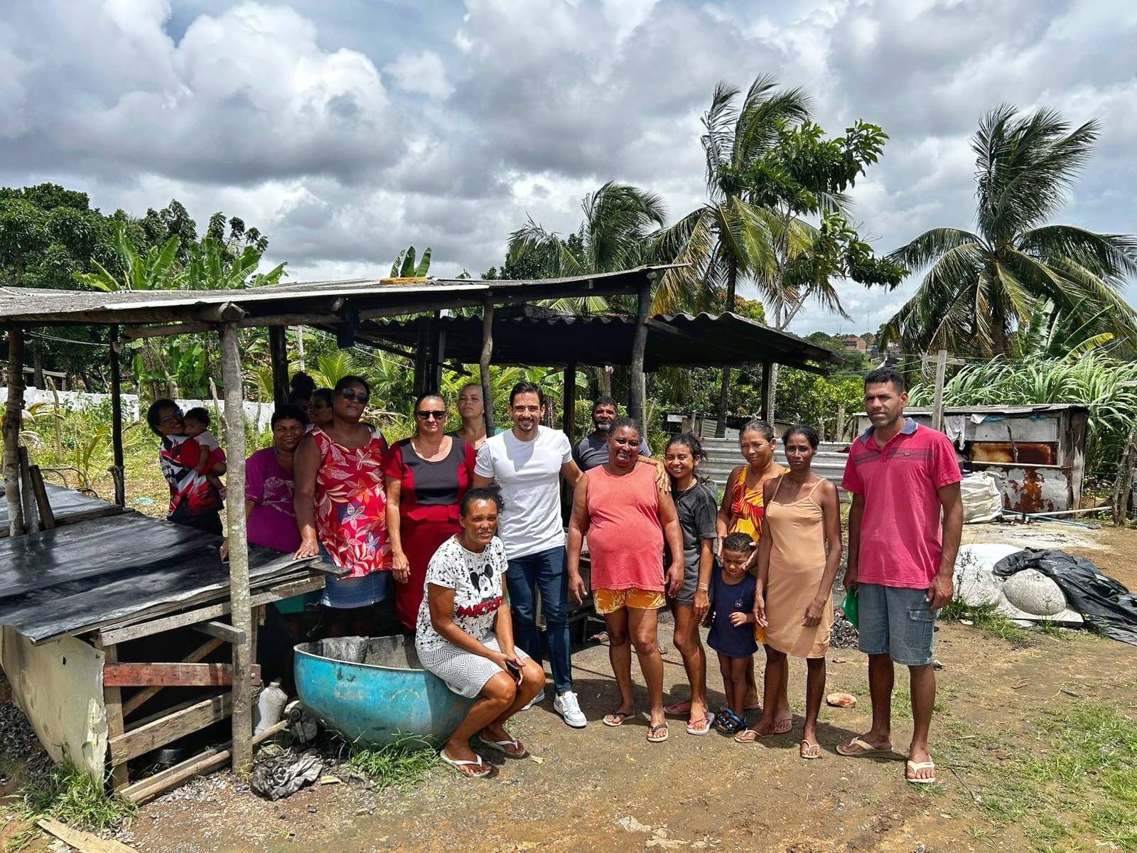 Cauê Castro visita marisqueiras e garante melhorias