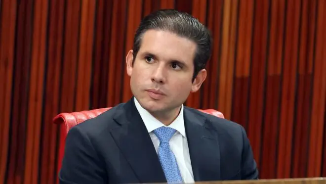 Hugo Motta diz não haver previsão para votação da anistia a bolsonaristas