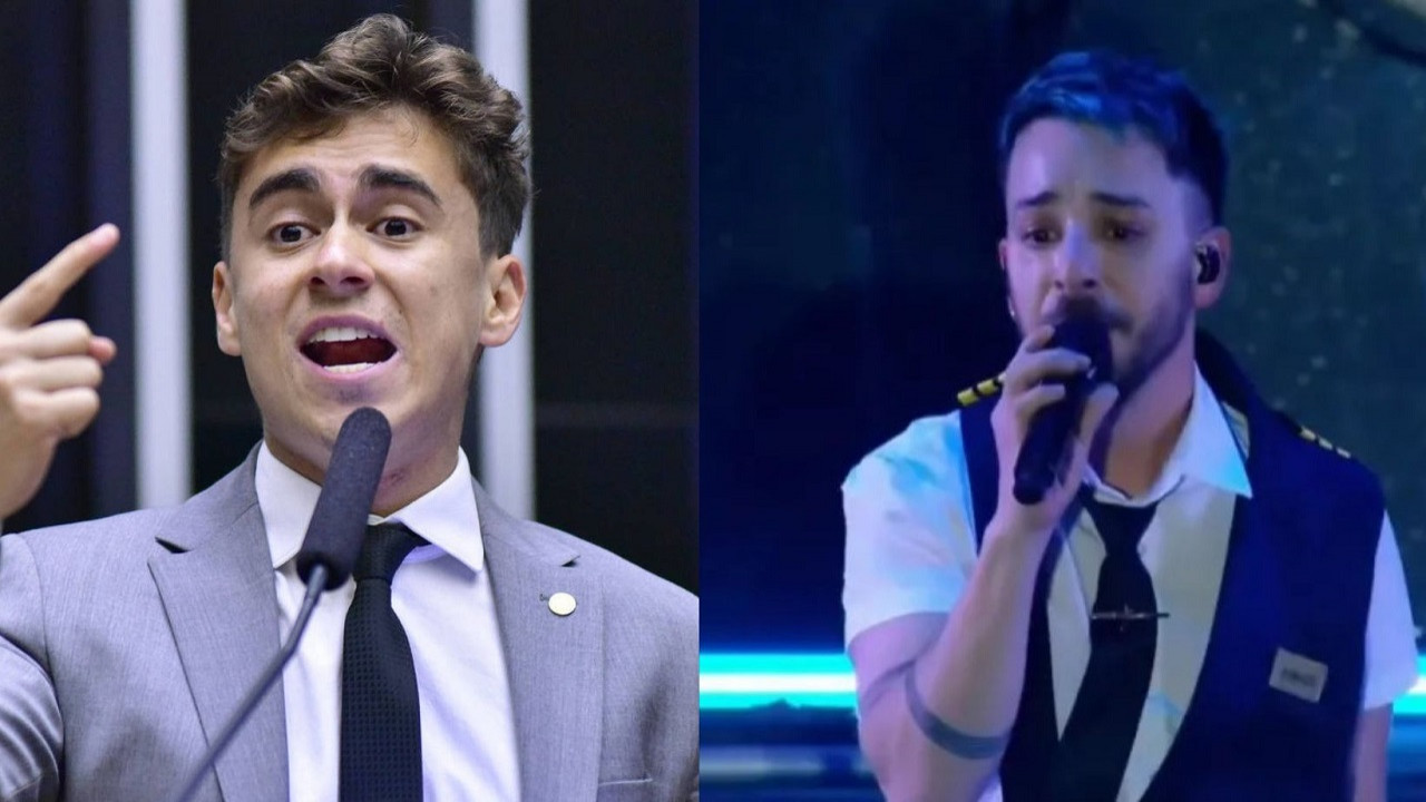 Nikolas Ferreira ironiza fala de Júnior Lima contra anistia em show no The Town