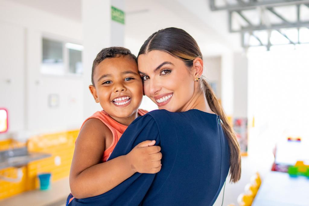 Primeira-dama de Maceió, Marina Candia, destaca ação do Olhar da Gente em Matriz do Camaragibe