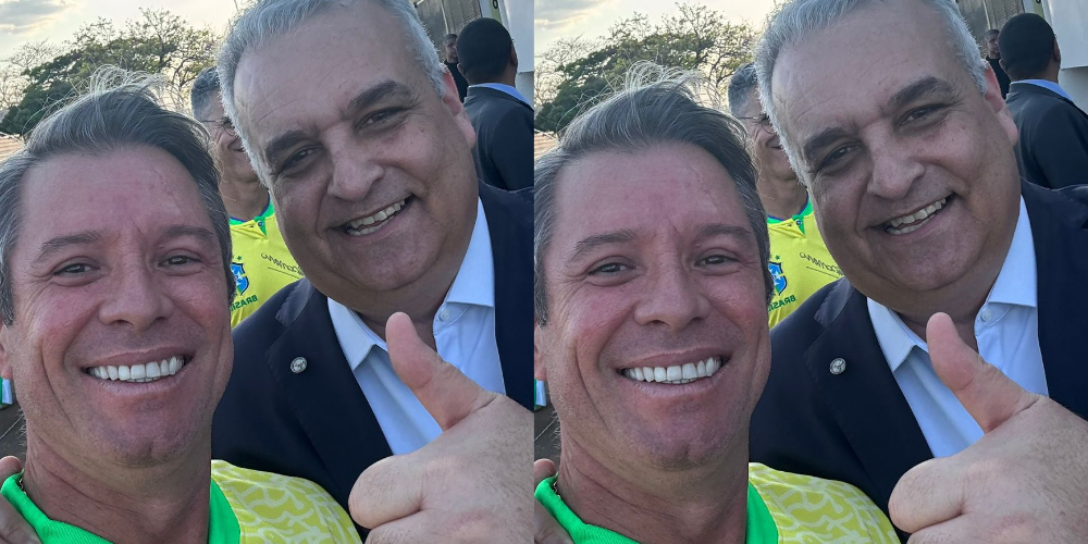 Cabo Bebeto e Alfredo Gaspar participam de caminhada em Brasília a favor da anistia