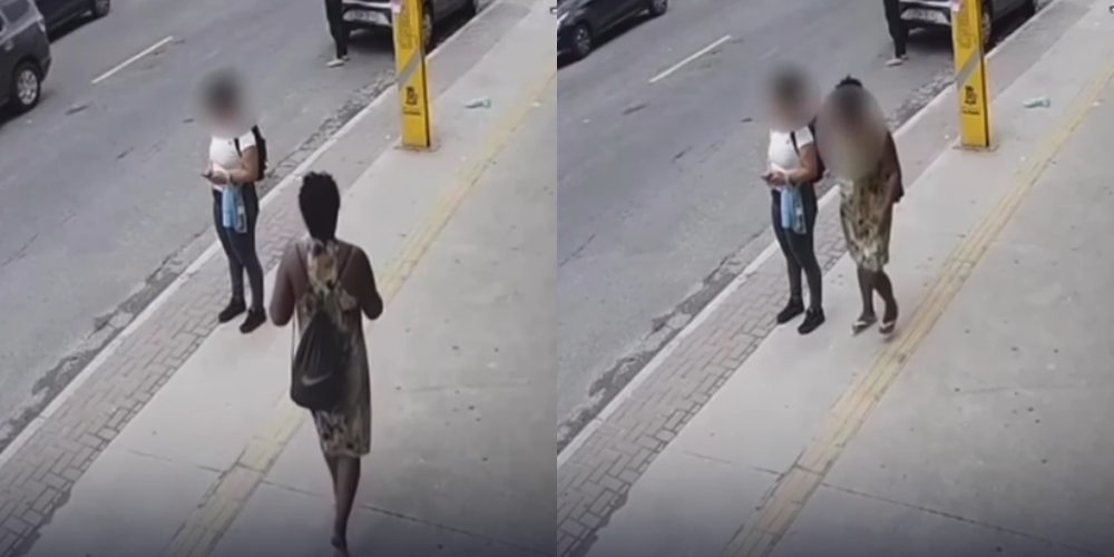Mulher é agredida com soco no rosto enquanto aguardava ônibus