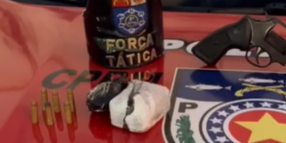 Força Tática do 8º BPM prende líder do tráfico do Comando Vermelho em Rio Largo