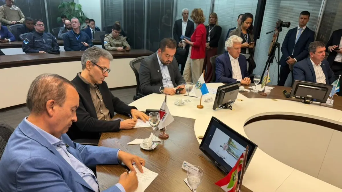 Governadores lançam consórcio nacional de segurança após megaoperação no Rio