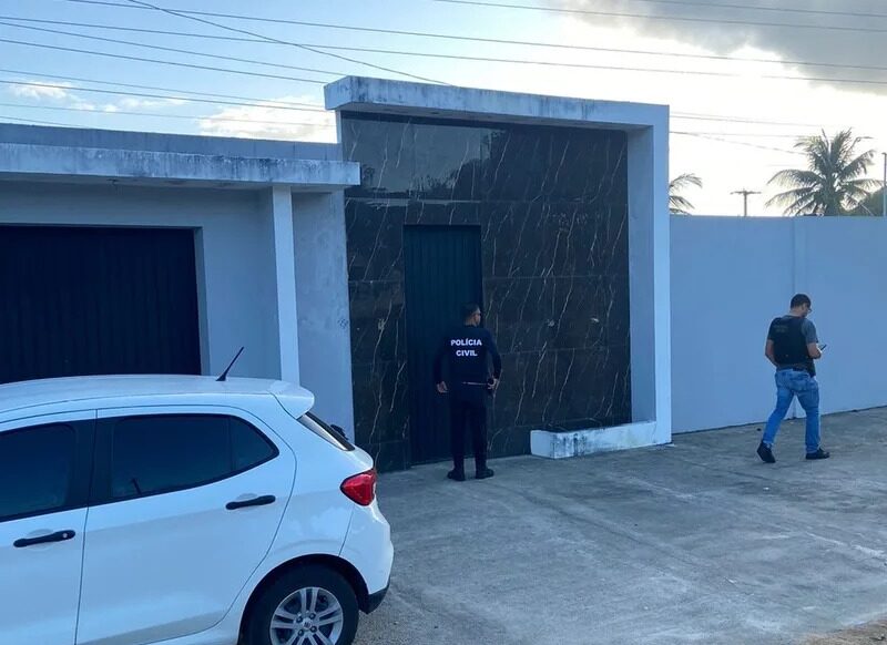 Polícia Civil cumpre mandado de busca em Coruripe em investigação sobre morte de taxista “Nego da Diva”