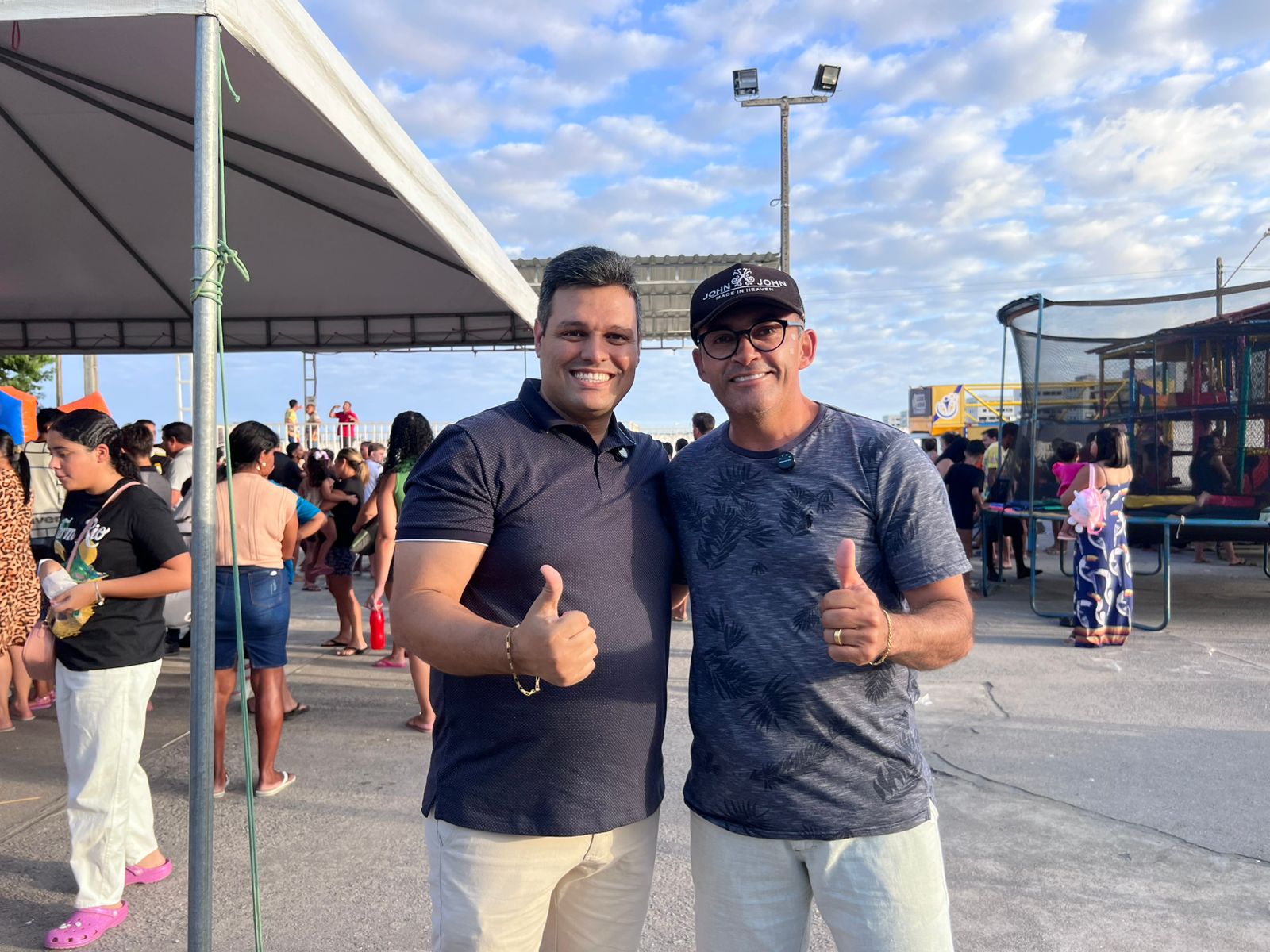 Luciano Marinho participa de festa em comemoração ao Dia das Crianças