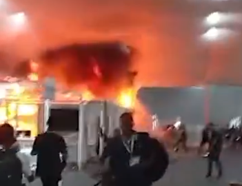 Incêndio atinge pavilhão da COP30 e trabalhos são interrompidos em Belém; não houve feridos