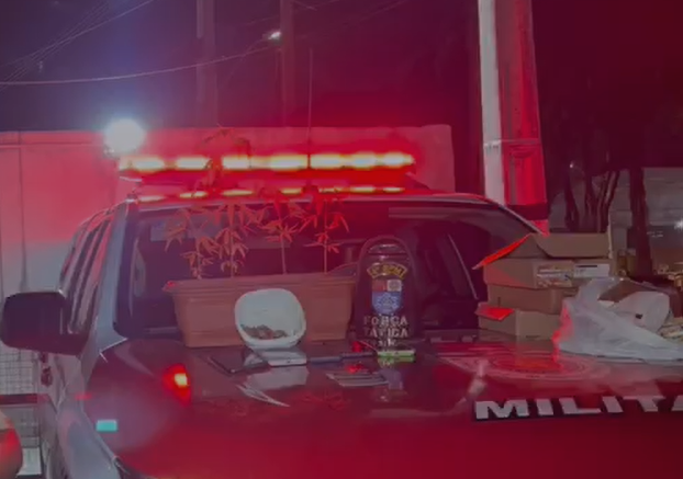 Força Tática do 4º BPM prende dois suspeitos por tráfico de drogas e agiotagem