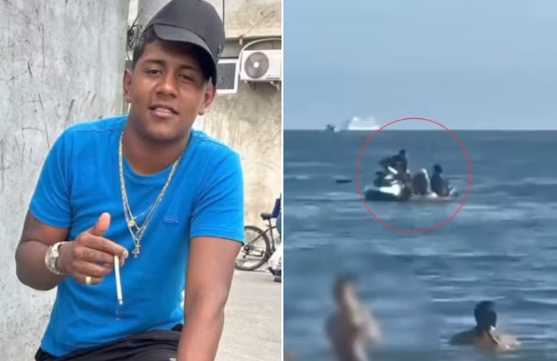 Mãe diz que filho que roubou casal no mar escolheu “vida do crime”