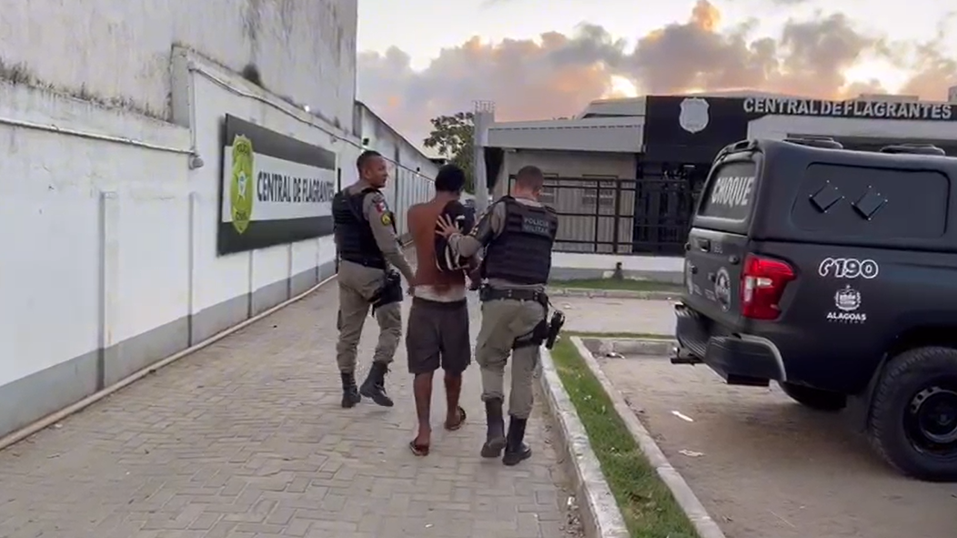 Força Tática prende suspeito de tentativa de feminicídio em Paripueira