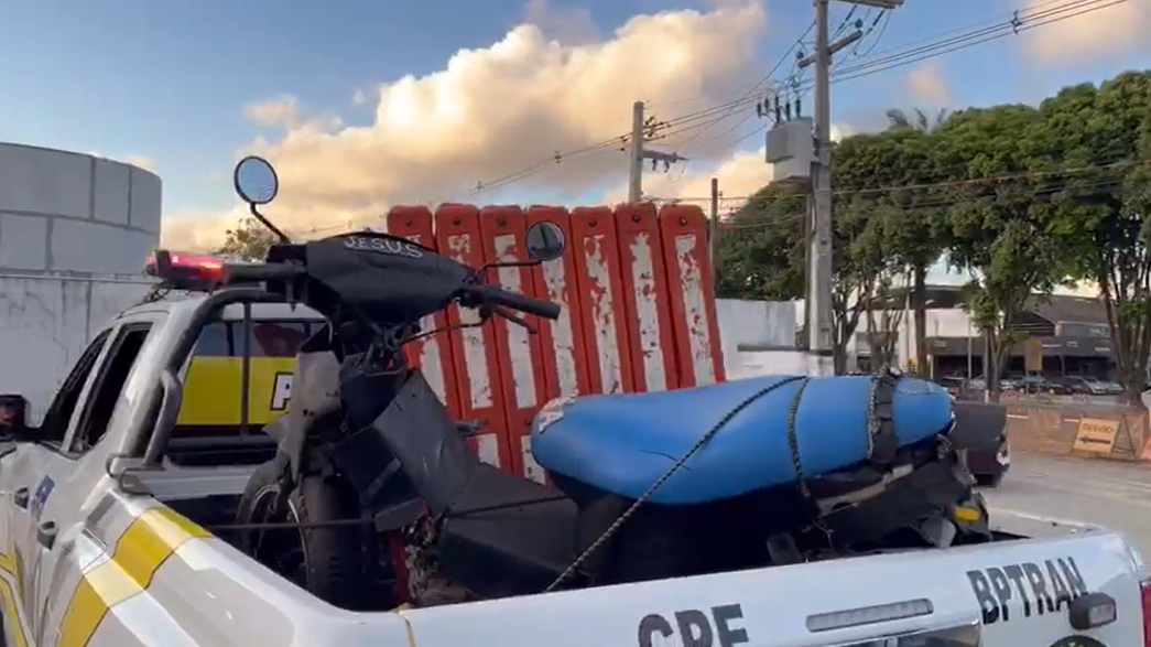 BPTran prende suspeito com motocicleta roubada no Benedito Bentes