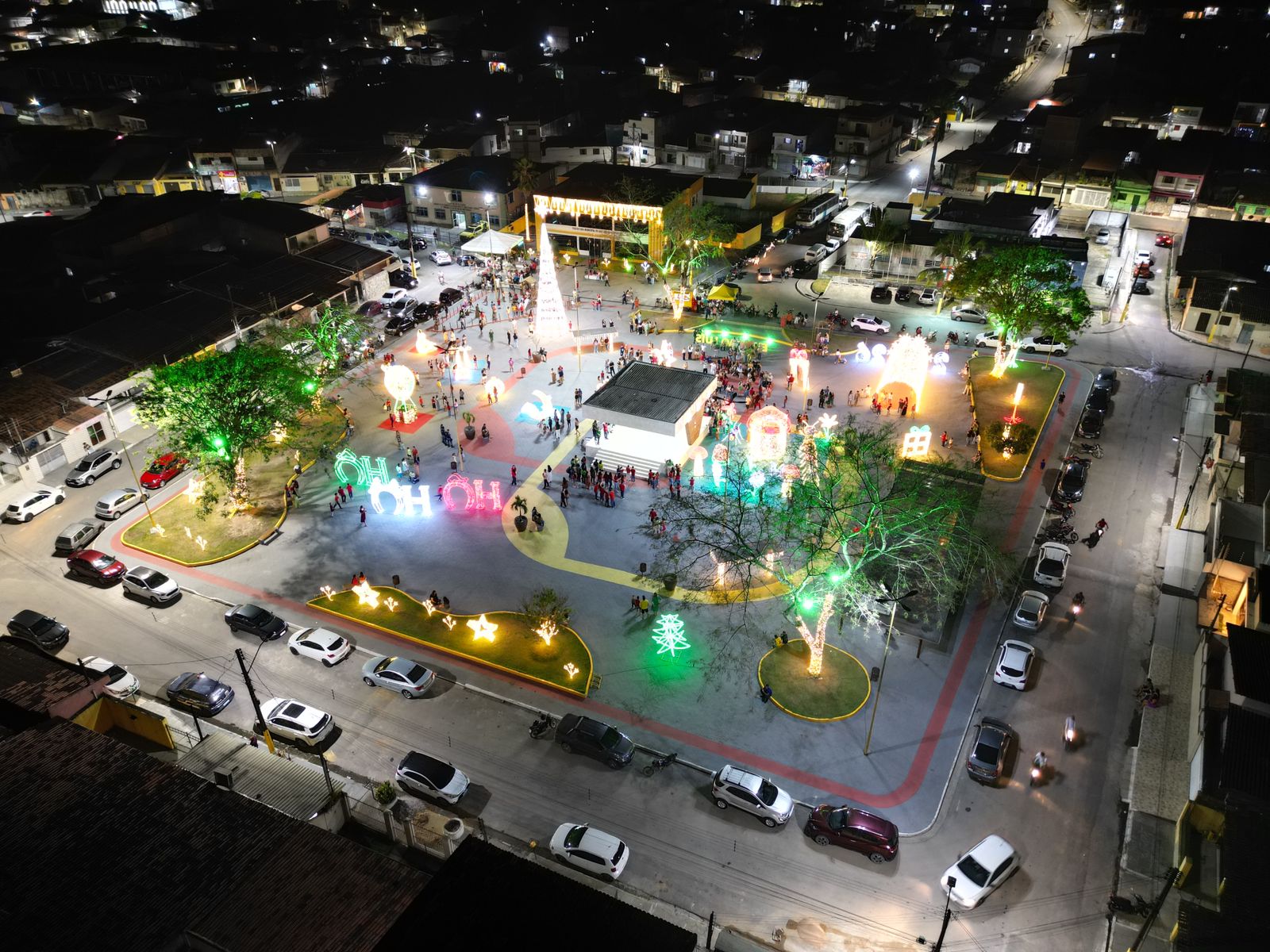 Decoração Natalina de São Luís do Quitunde é Destaque na Região Norte e Encanta Famílias