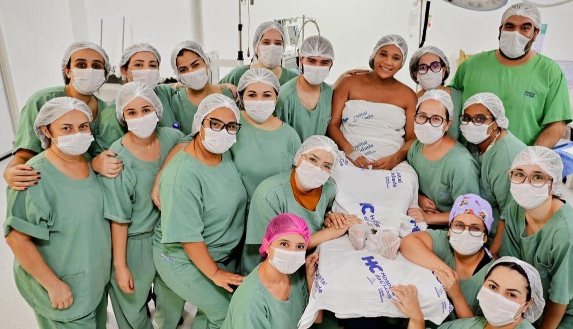 Atuação integrada de equipes garante sucesso em 1ª parto de trigêmeos no Hospital da Cidade