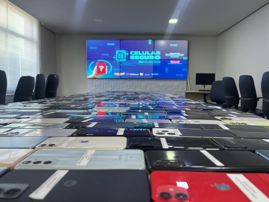 Alagoas recupera 2,4 mil aparelhos furtados em um ano: saiba como resgatar o seu