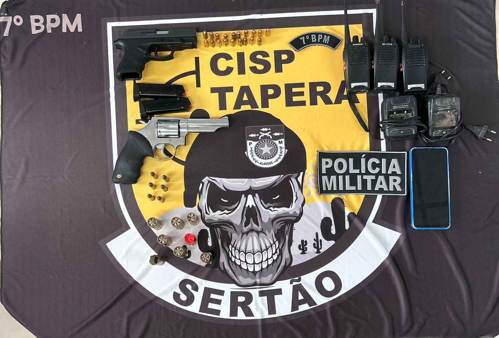 PM registra prisões e apreensões em operações contra o tráfico em Alagoas