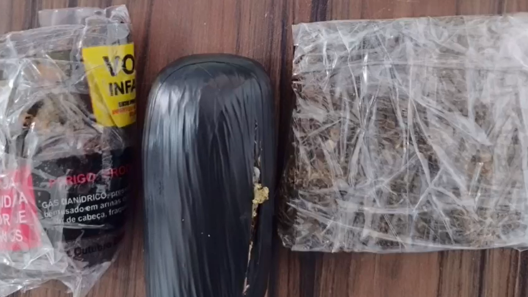 Mulher é presa ao tentar entrar com drogas em presídio durante visita