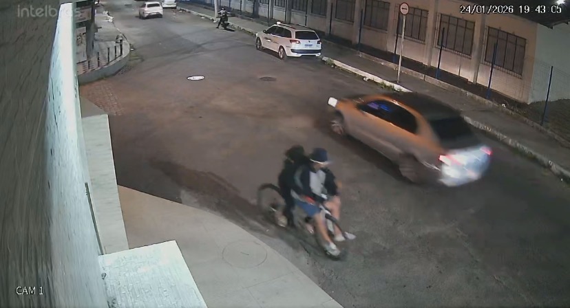 Vídeo mostra dois homens suspeitos de matar jovem na Ponta da Terra; veja
