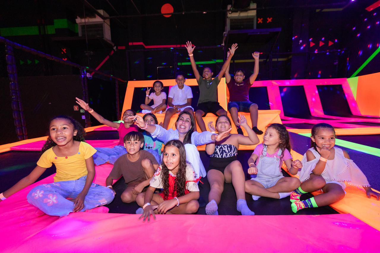 Deputada Gabi Gonçalves realiza edição especial do Gabi Para Baixinhos no Vila Trampolim