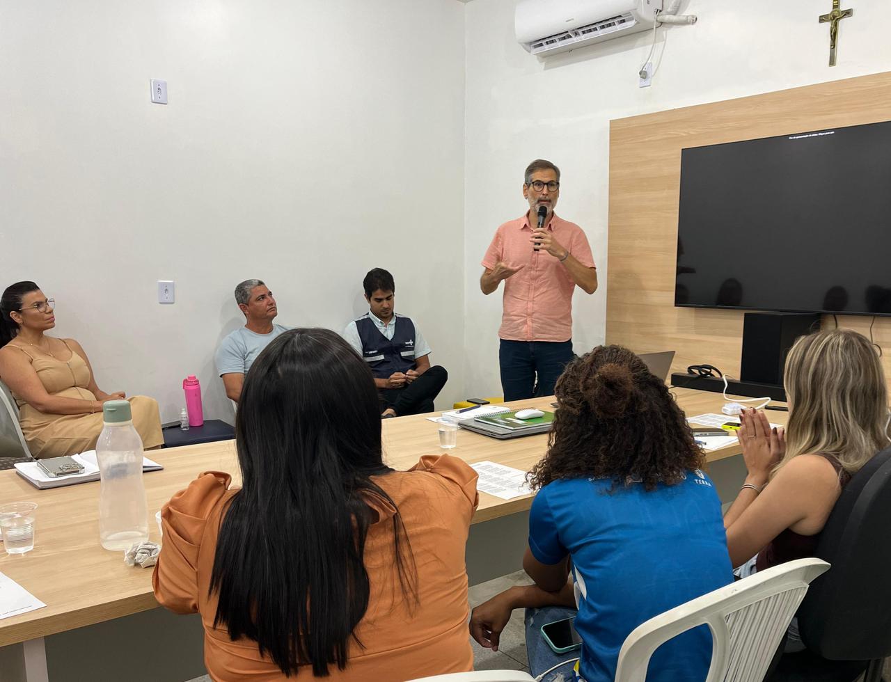 Saúde de Santana do Mundaú recebe visita do Agente de Cooperação da Fio Cruz