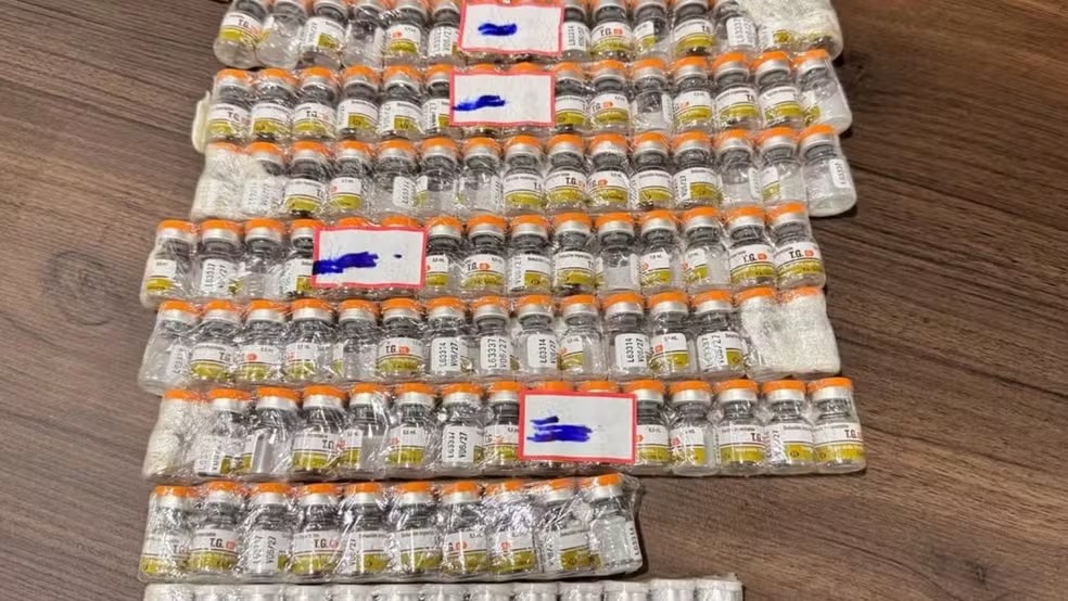 Receita Federal apreende quase 300 ampolas de “Mounjaro”