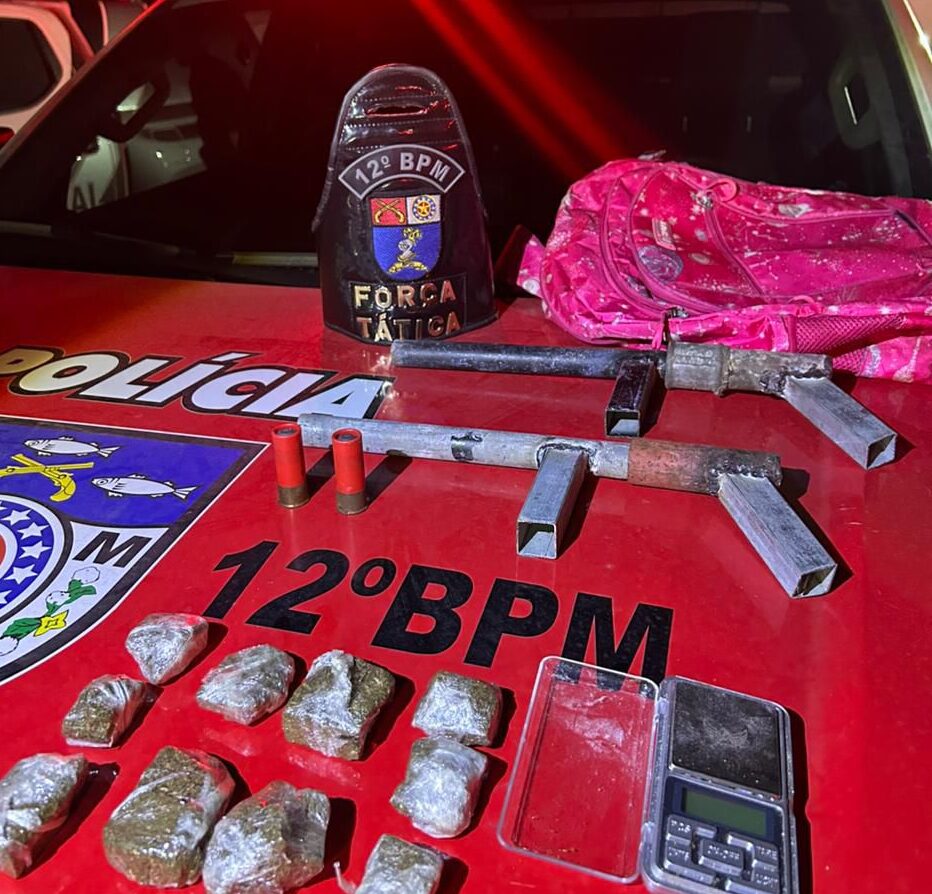 Operação da PM prende “Sagaz” tentando transportar drogas e armas