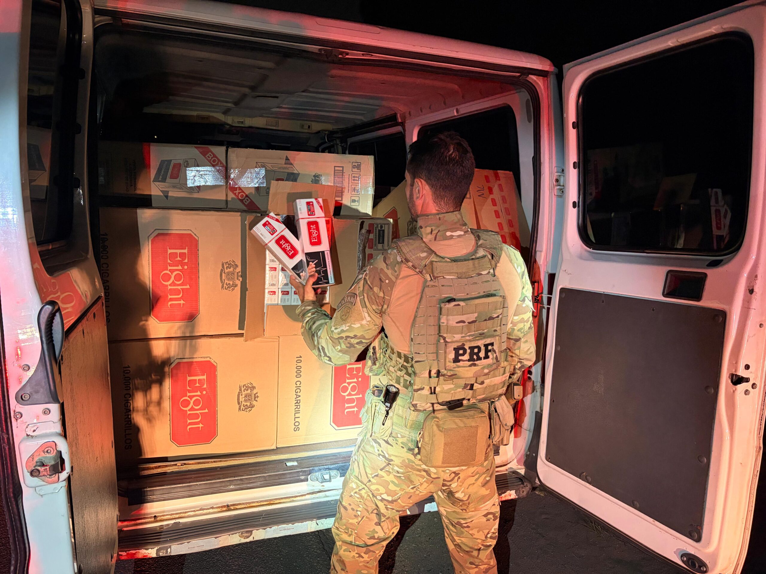 Meio milhão em cigarros ilegais são apreendidos em Rio Largo