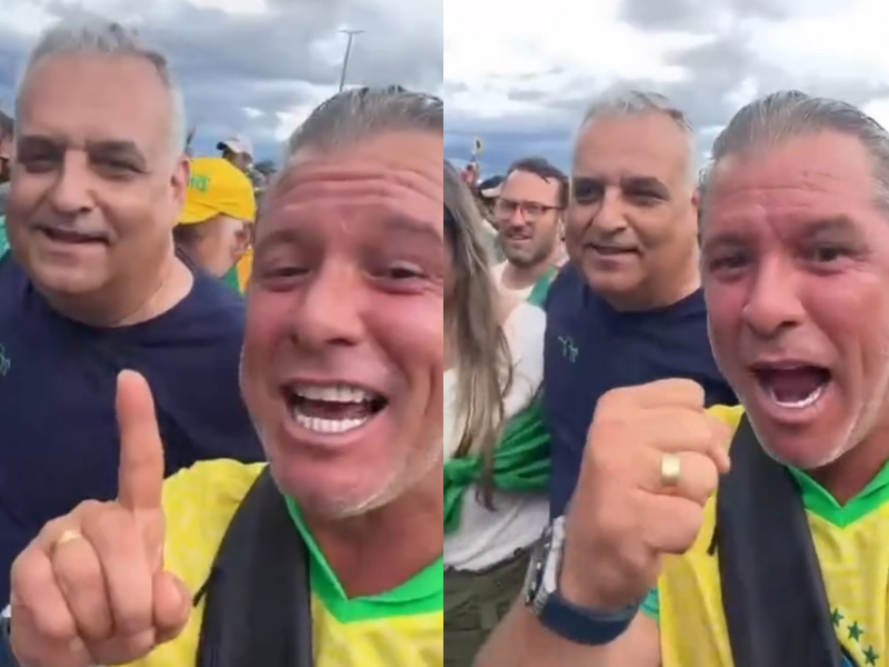 Deputado Alfredo Gaspar se une a Cabo Bebeto na caminhada rumo a Brasília