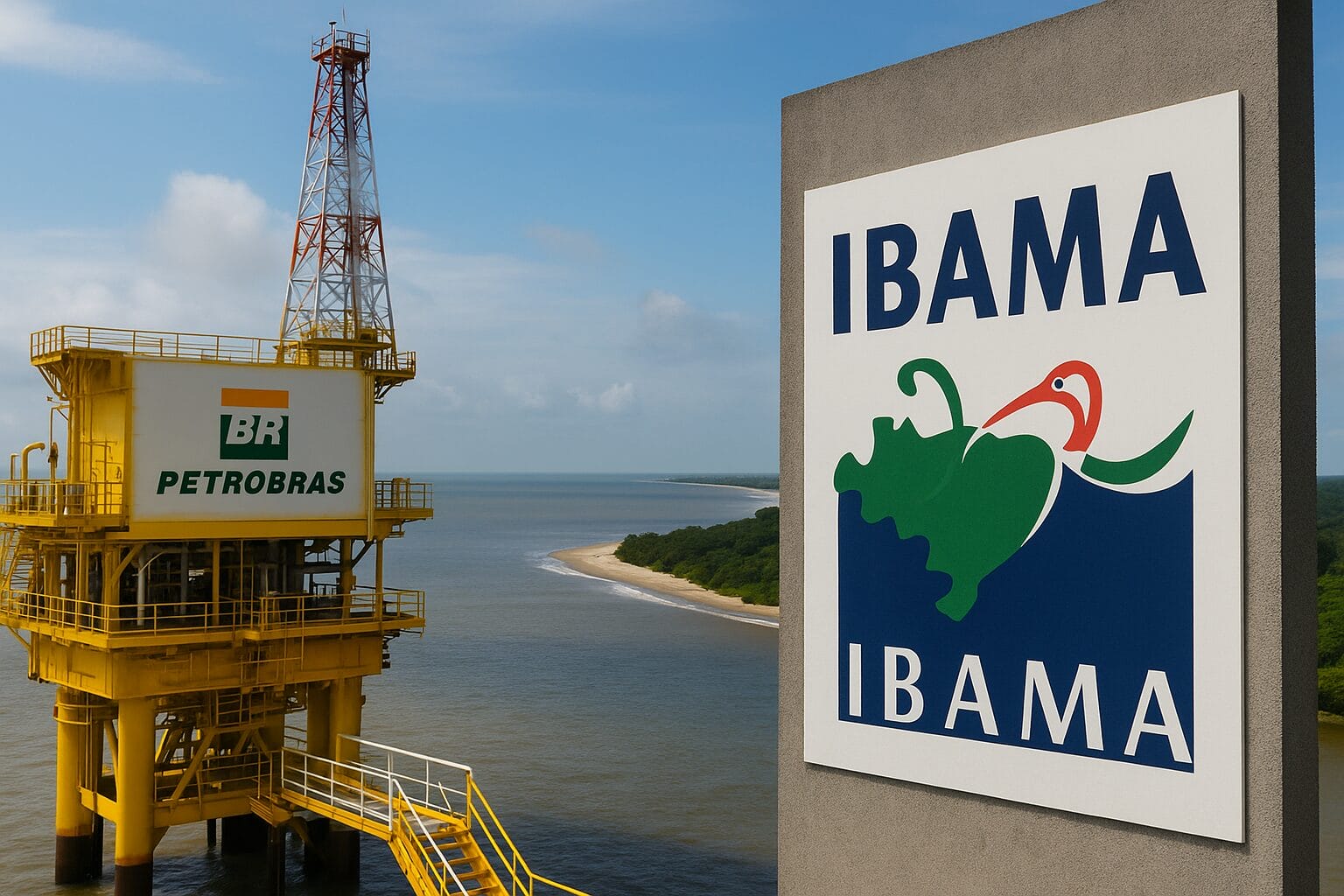 Ibama aplica multa de R$ 2,5 milhões à Petrobras por vazamento de fluido na Foz do Amazonas