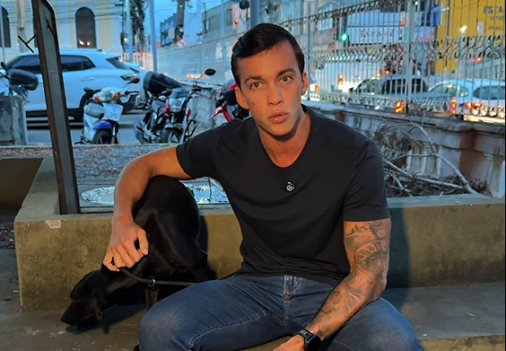 “Estamos em busca de quem fez essa atrocidade”, Deputado Leonam resgata cadela abusada em Pilar