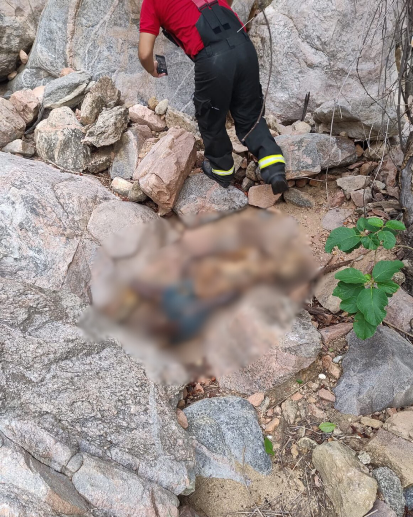 Ossada humana é resgatada nos Cânions do São Francisco em Delmiro Gouveia