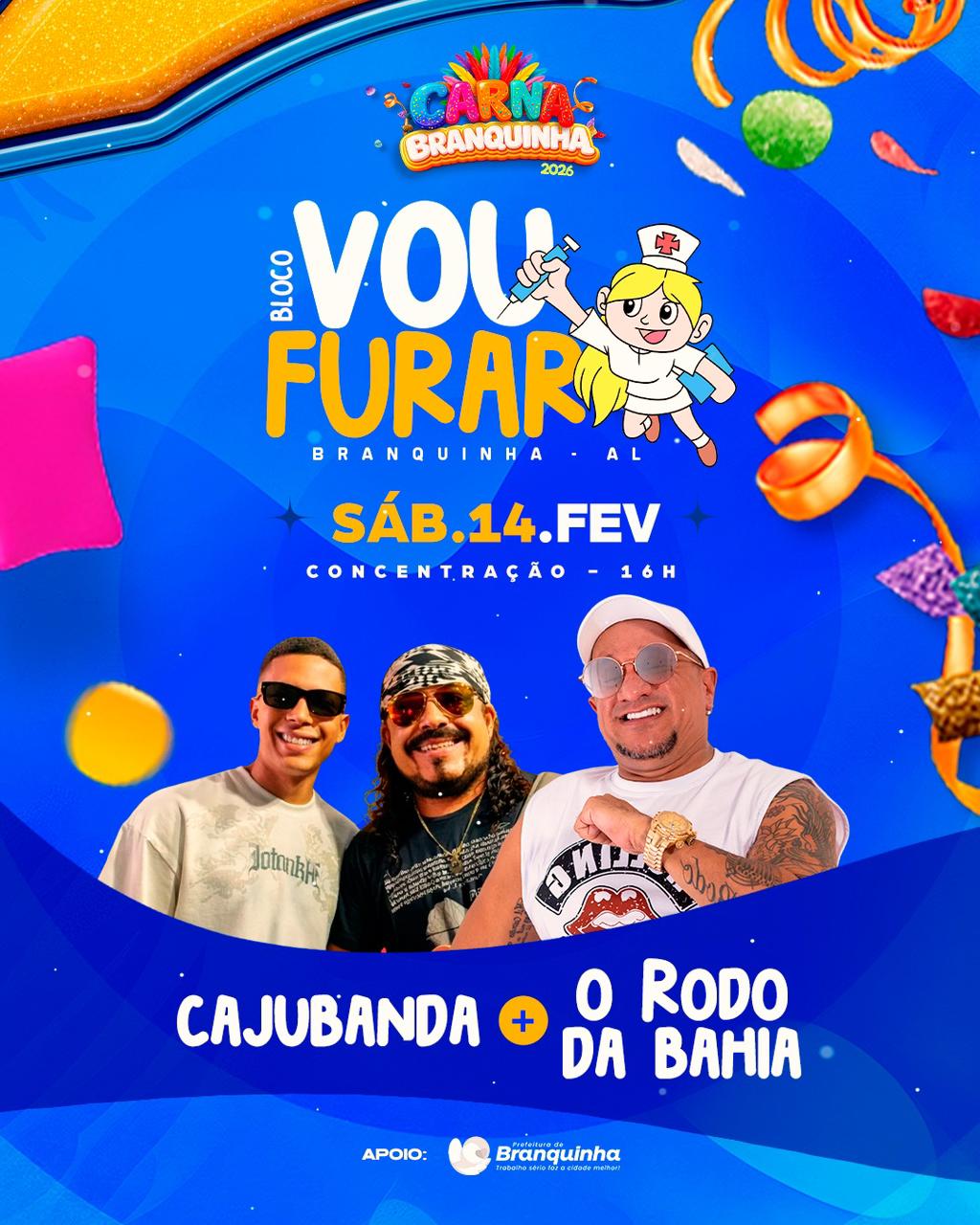 Carna Branquinha: prefeitura anuncia programação de carnaval