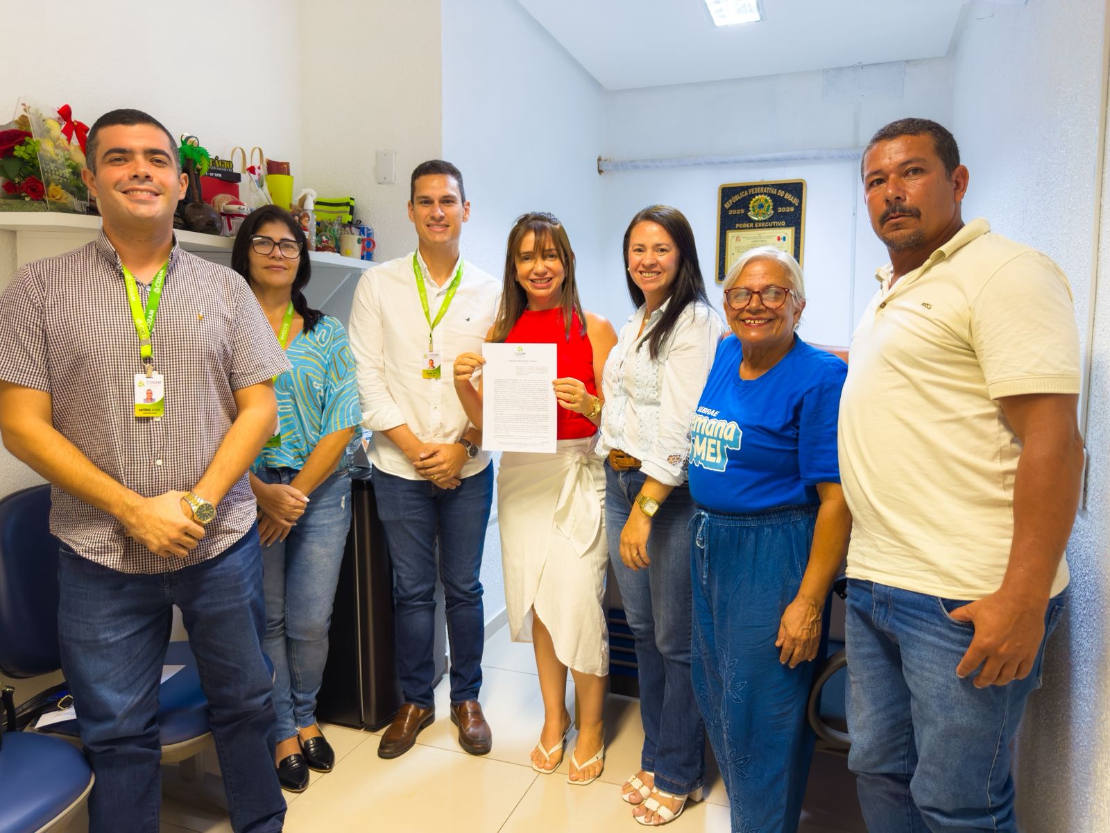 Prefeita Rita do Araçá firma parceria com o COZAM e fortalece apoio à agricultura em Joaquim Gomes