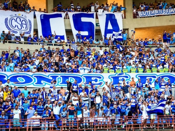 Integrantes de torcida organizada do CSA estão proibidos de comparecer a partidas do time