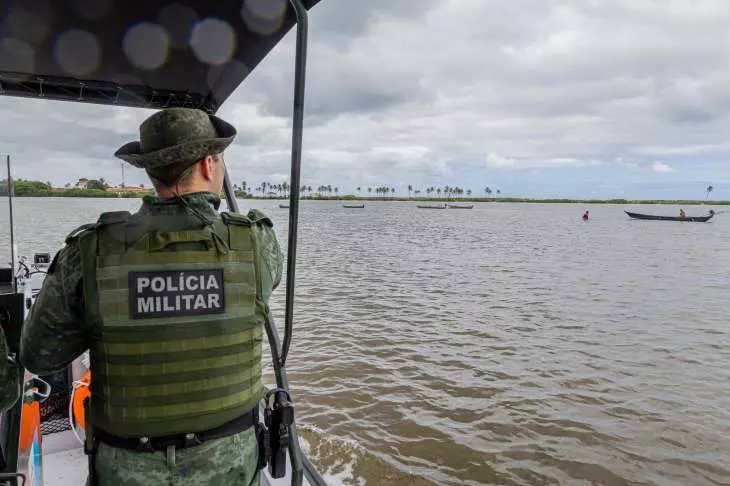Batalhão Ambiental realiza operação contra pesca ilegal na Lagoa Manguaba