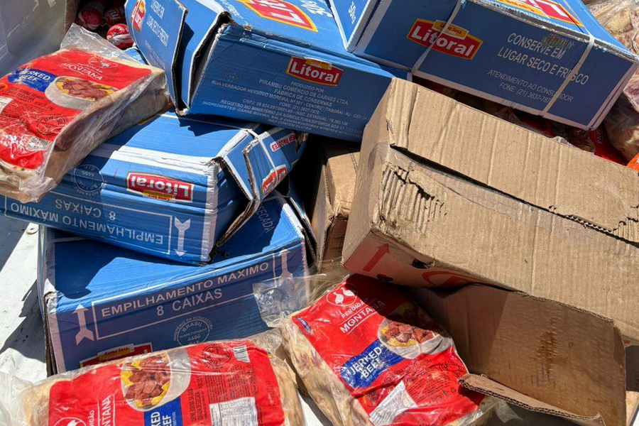 Vigilância Sanitária apreende 1,5 tonelada de alimentos vencidos na Levada