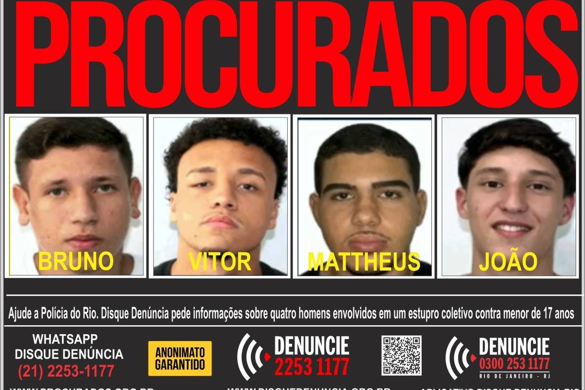 Investigado por estupro coletivo é filho de subsecretário de Direitos Humanos