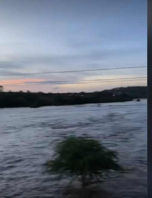 Aumento do nível do Rio Ipanema é registrado em Batalha