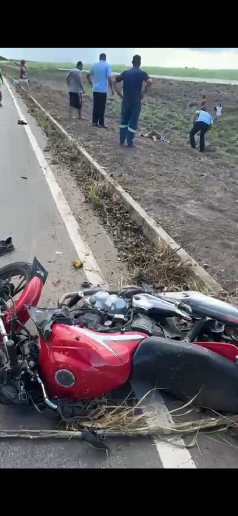 Acidente grave deixa ao menos um ferido em Campo Alegre