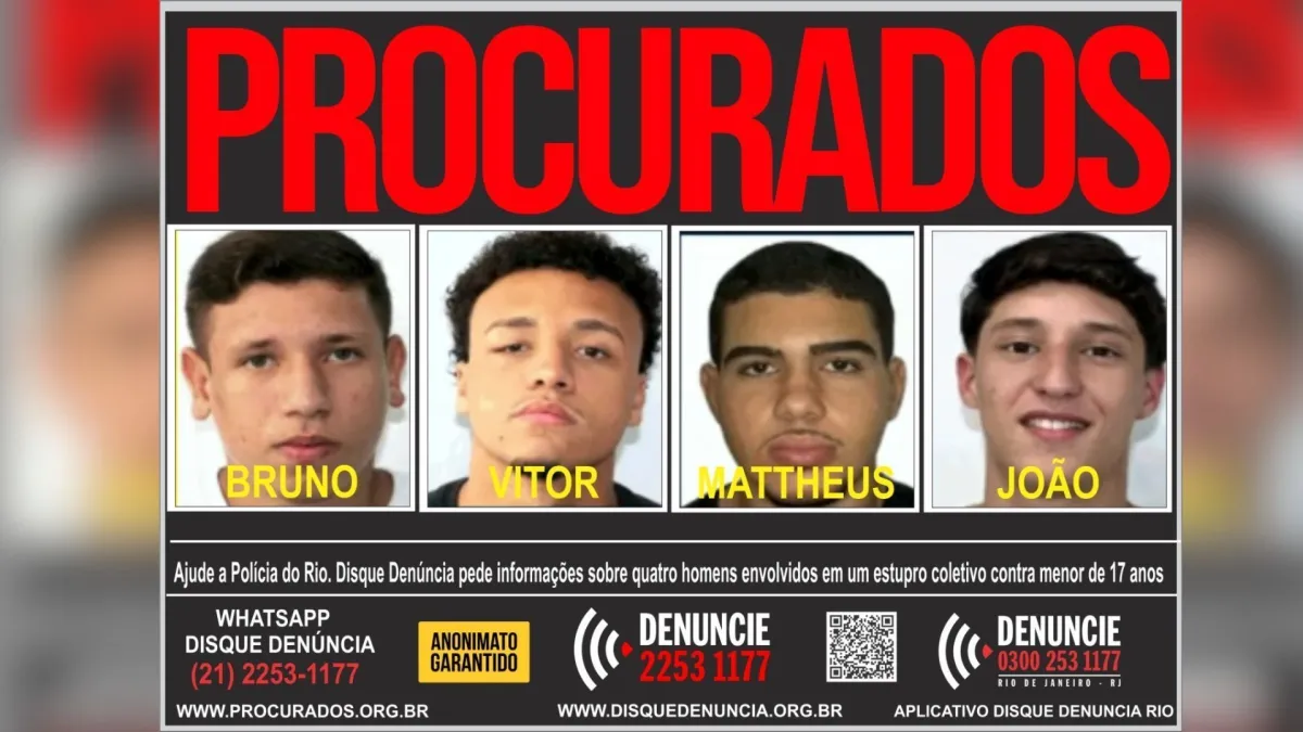 Polícia do Rio caça estudantes por estupro coletivo em copacabana