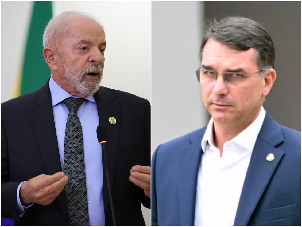 Pesquisa revela que Lula tem 46% e Flávio Bolsonaro 43% em cenário de 2º turno em 2026