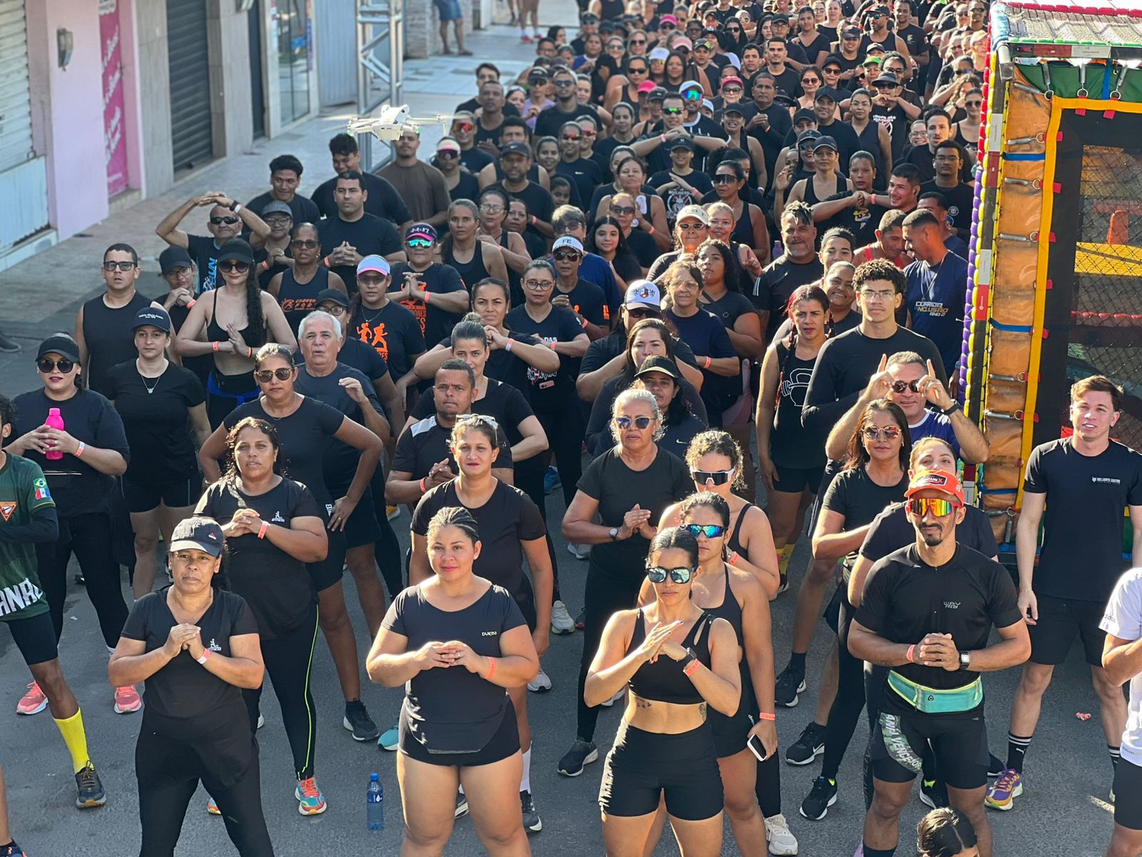 Vereador Luciano Marinho e Instituto Desenvolv promovem Corrida pela Saúde no Graciliano Ramos