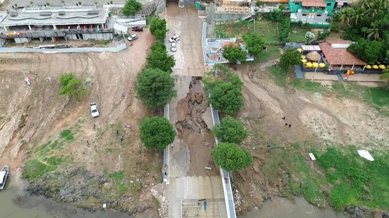 Piranhas: em dois dias choveu o equivalente ao dobro do volume previsto para março