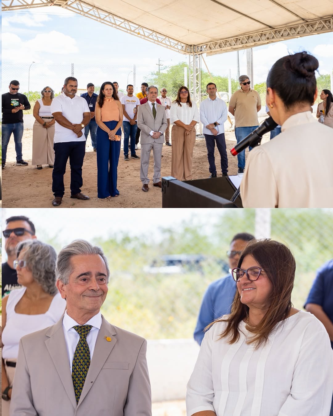 Prefeita Ziane Costa participa de ação de reflorestamento em área de usina do Judiciário em Delmiro Gouveia