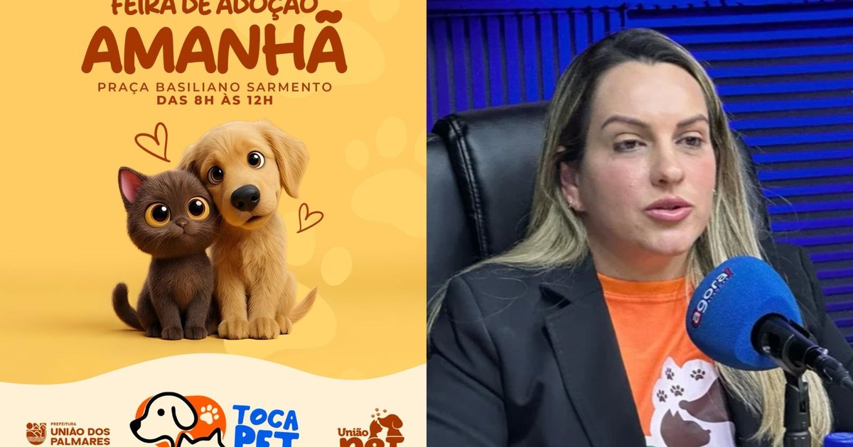 Programa União PET realiza mais uma feira de adoção neste sábado em União dos Palmares