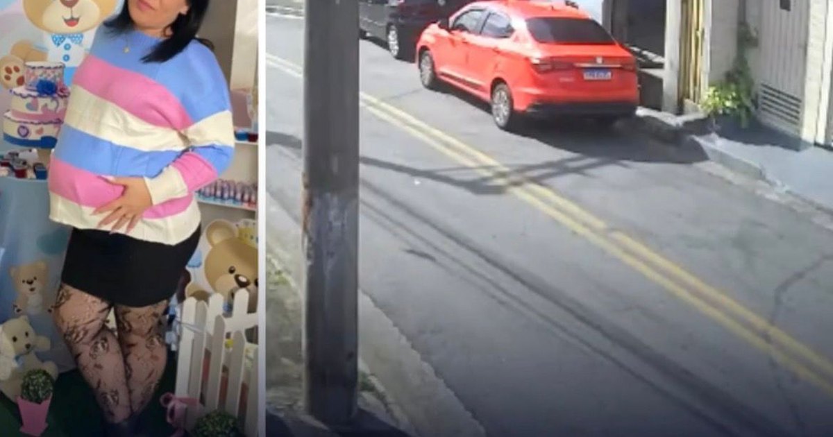 Câmeras de segurança flagram momento em que mulher é morta a tiros e filha fica ferida ao tentar defendê-la