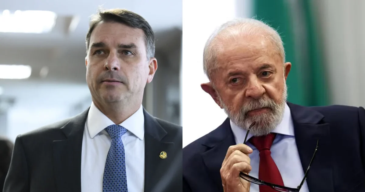 Lula lidera rejeição com 48%, seguido por Flávio com 46%, afirma DataFolha